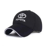 Toyota Hat Embroidered Baseball Cap Limited Edition 6 Toyota Hat Embroidered Baseball Cap Limited Edition Black Colour