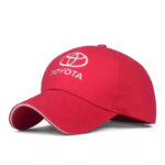 Toyota Hat Embroidered Baseball Cap Limited Edition 7 Toyota Hat Embroidered Baseball Cap Limited Edition Red Colour