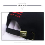 Dacia Baseball Cap - Black Color Dacia Hat Limited Edition 2 Dacia Car Baseball Cap Cotton Embroidery Adjustable Premium Black Colour 05