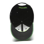 Kawasaki Hat Embroidered Baseball Cap No 01 Fast Racing Supreme Black 5 Kawasaki Hat Embroidered Baseball Cap Racing Premium Black
