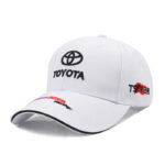 Ultimate Toyota Baseball Cap Motor Sport Hat 8 Ultimate Toyota Baseball Cap Motor Sport Hat Dark White Color