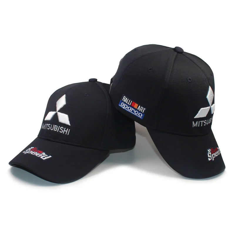 Mitsubishi Hat Mitsubishi Motors Baseball Cap Navy Black Edition