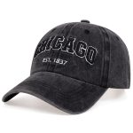 Chicago Hat – Baseball Cap Limited Edition Embroidered Snapback USA, Adjustable Fit 1 Chicago Baseball Cap – Limited Edition Embroidered Snapback USA Hat, Premium Adjustable Fit