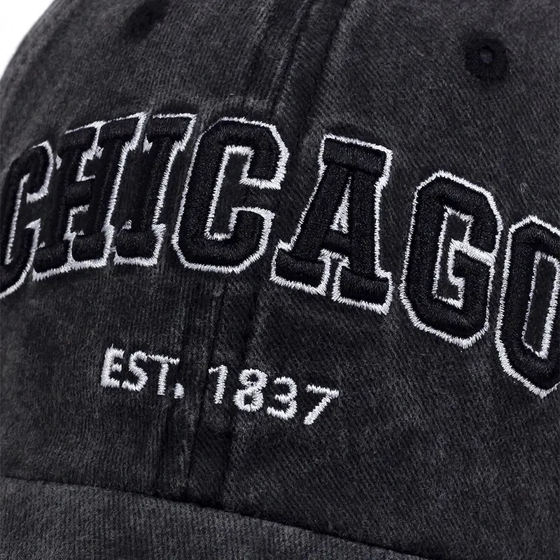 Chicago Baseball Cap – Limited Edition Embroidered Snapback USA Hat, Premium Adjustable Fit Chicago Baseball Cap – Limited Edition Embroidered Snapback USA Hat, Premium Adjustable Fit