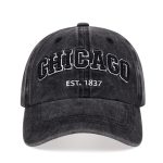 Chicago Hat – Baseball Cap Limited Edition Embroidered Snapback USA, Adjustable Fit 4 Chicago Baseball Cap – Limited Edition Embroidered Snapback USA Hat, Premium Adjustable Fit