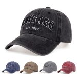 Chicago Hat – Baseball Cap Limited Edition Embroidered Snapback USA, Adjustable Fit 6 Chicago Baseball Cap – Limited Edition Embroidered Snapback USA Hat, Premium Adjustable Fit