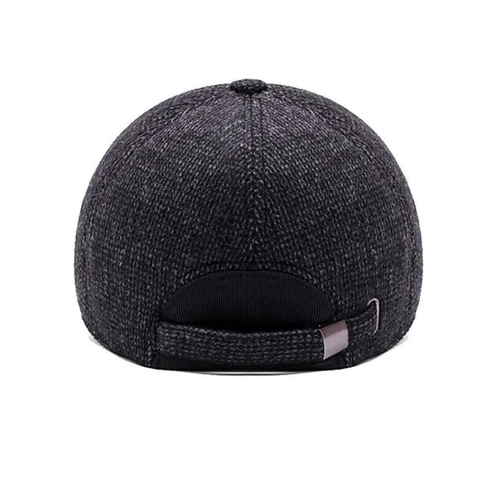 retro-wool-winter-hat-earmuffs-baseball-cap-04 retro wool winter hat earmuffs baseball cap 04