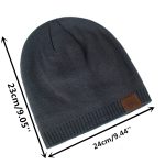 Winter Hat Premium Color Knitted Hat Beanie Cap 3 winter hat premium color knitted hats 06