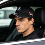 bmw baseball cap bmw logo hat black