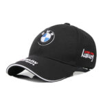 BMW Baseball Cap BMW Logo Hat Embroidered Black Color