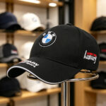 bmw baseball cap bmw logo hat navy black