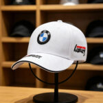 bmw baseball cap bmw logo hat white