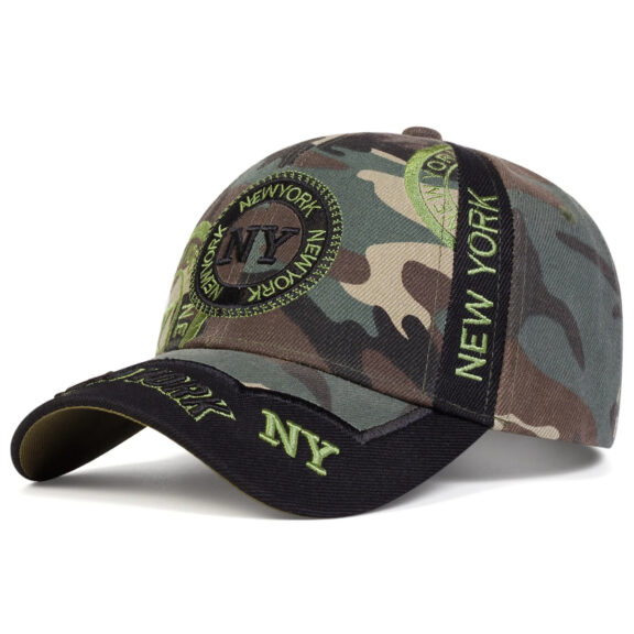 New York Baseball Cap Adjustable Embroidery Hat 12 new york baseball cap camouflage