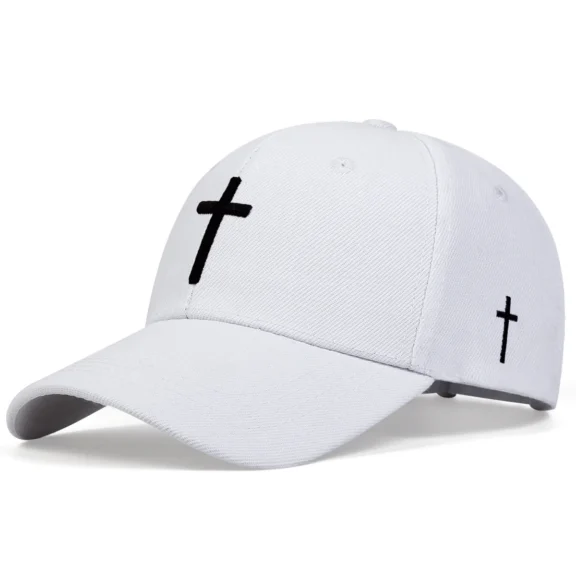 christian cross hat embroidered 10