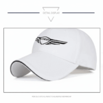GENESIS Baseball Cap - Exclusive GENESIS Hat in White Colour