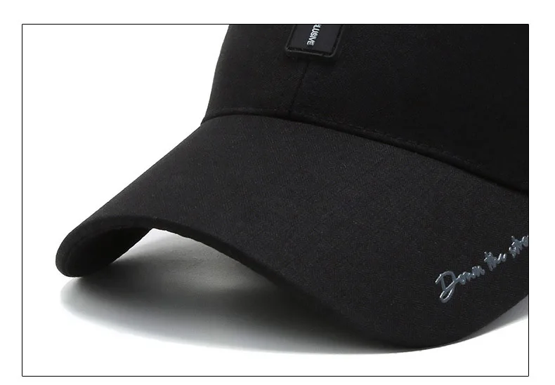 Men’s Casual Baseball Cap – Truck Driver Premium Style Hat - Black 10 mens casual baseball cap truck driver style 04 1