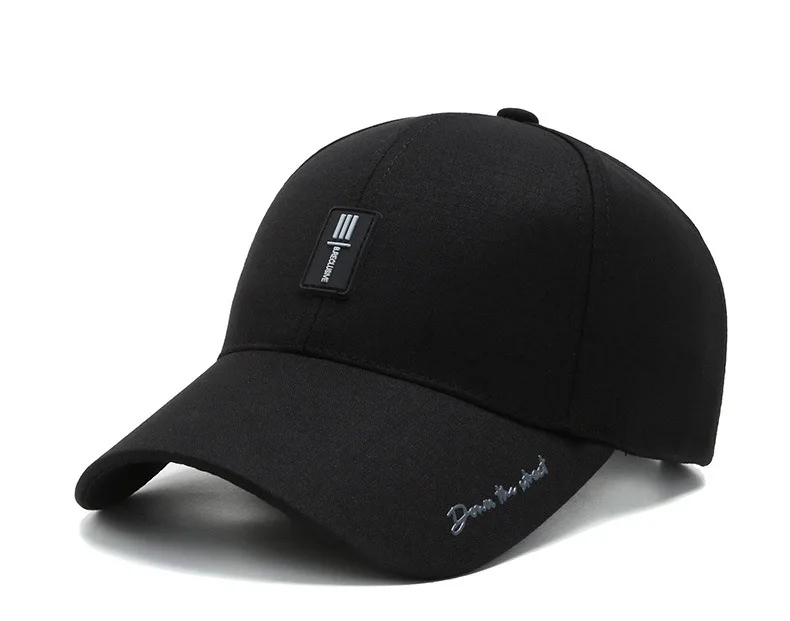 Men’s Casual Baseball Cap – Truck Driver Premium Style Hat - Black 12 mens casual baseball cap truck driver style 06