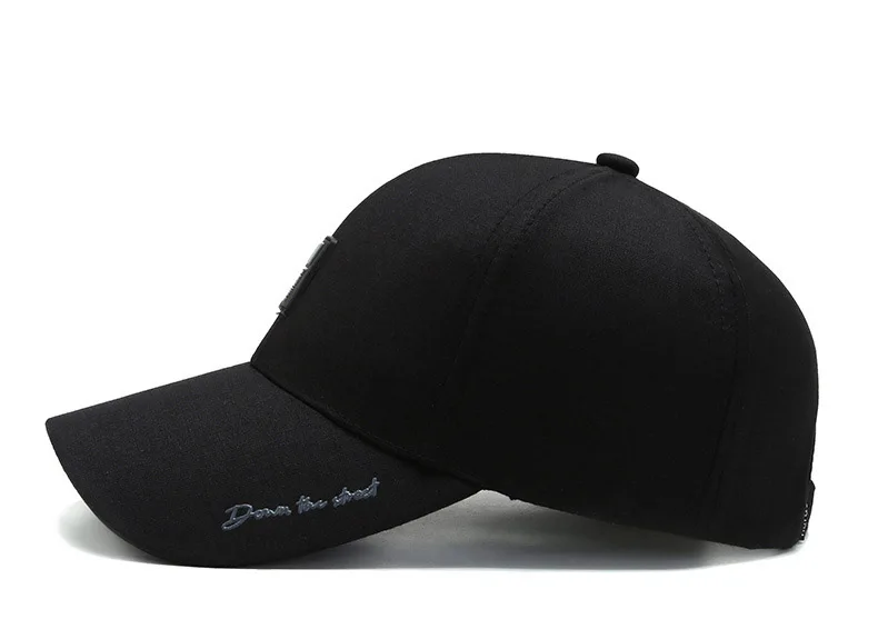 Men’s Casual Baseball Cap – Truck Driver Premium Style Hat - Black 13 mens casual baseball cap truck driver style 07
