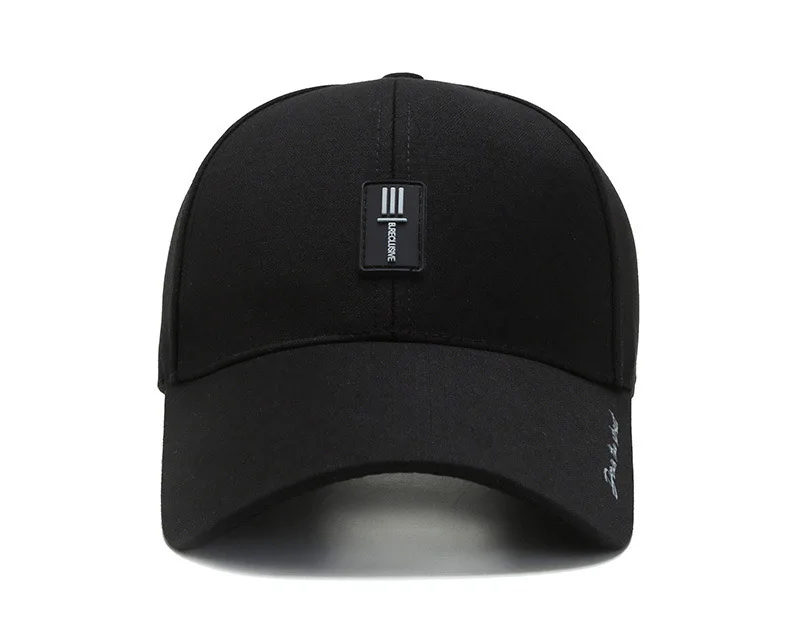 Men’s Casual Baseball Cap – Truck Driver Premium Style Hat - Black 7 mens casual baseball cap truck driver style 1