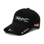toyota gr hat toyota baseball cap black 02