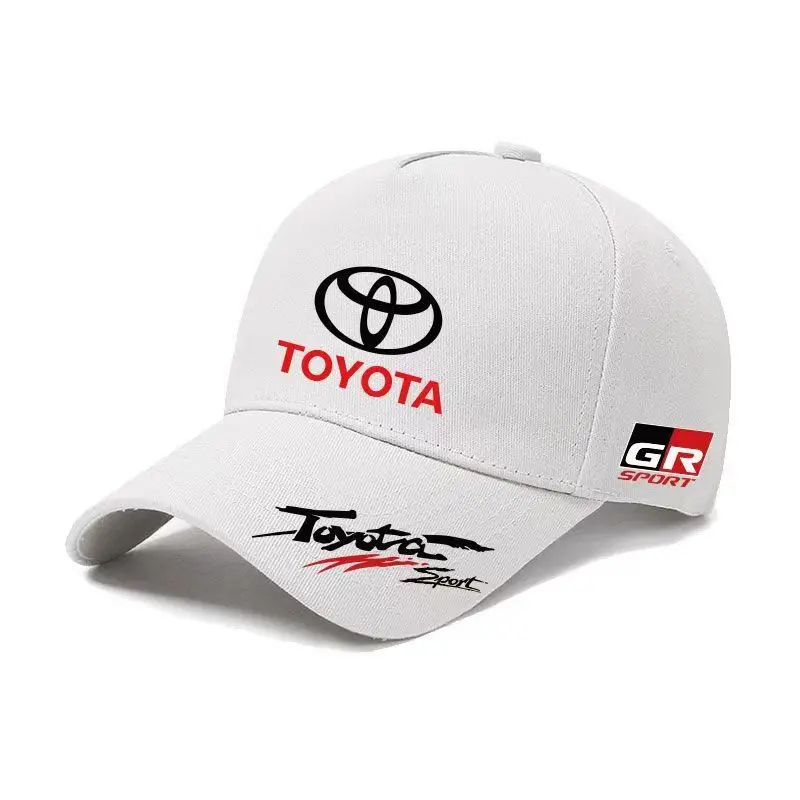 Toyota GR Hat Toyota Baseball Cap - White Color