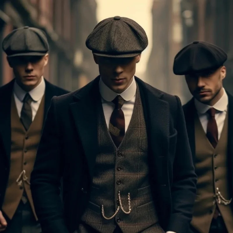 Home 47 Peaky Blinders Hat British Style - Ireland Flat Octagonal Flat Cap