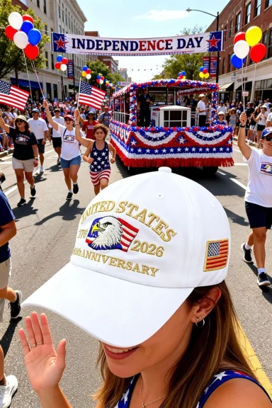 usa 250th anniversary eagle embroid