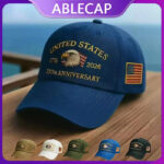 USA 250th Anniversary Eagle Embroidered Hat 2026 3 USA 250th Anniversary Eagle Embroidered Hat 2026