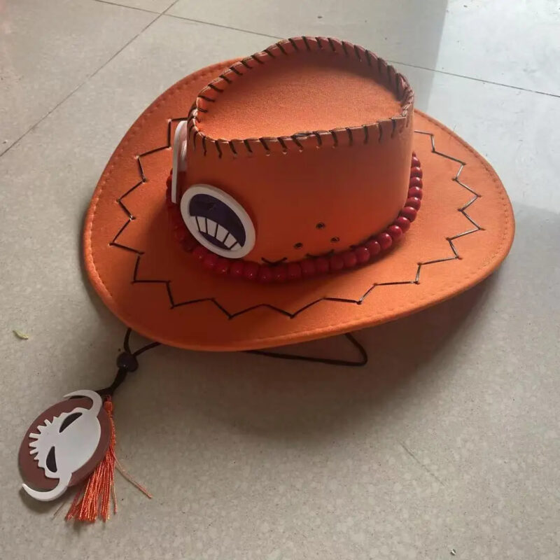 Home 35 Brown Unisex Wide Brim Cowboy Hat for Cosplay & Casual Wear