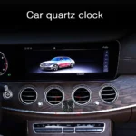 Luminous Quartz Clock - Mini Stick-On Dashboard & Vent Mount