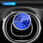 Luminous Quartz Clock - Mini Stick-On Dashboard & Vent Mount