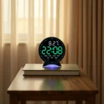 Digital LED Alarm Clock - Mood Light Table Clock with Dual Alarm 3 Digital LED Alarm Clock - Mood Light Table Clock with Dual Alarm