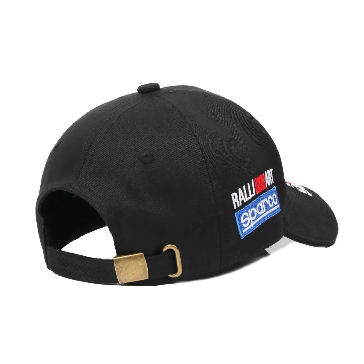 Mitsubishi Hat - Embroidered Adjustable Mitsubishi Racing Baseball Cap 23 mitsubishi hat back view with adjustable strap