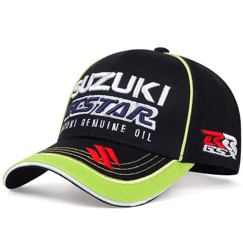 Suzuki Hat - Ecstar Embroidered Adjustable Suzuki Racing Baseball Cap 16 suzuki hat ecstar embroidered racing cap in black