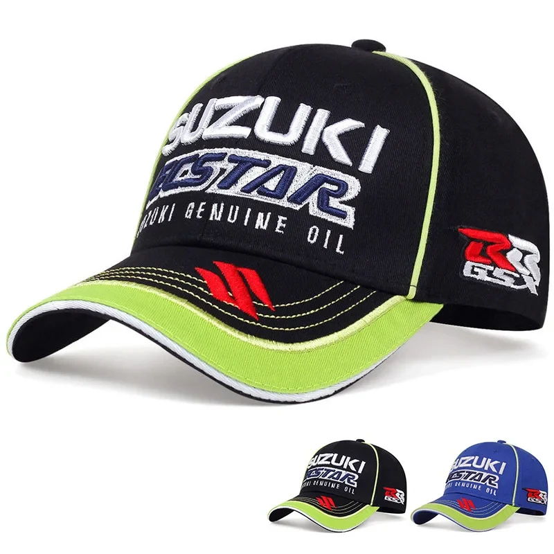 Home 58 Suzuki Hat Racing Cap Front View 01
