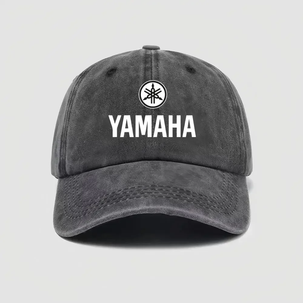 Yamaha Hat - Washed Cotton Adjustable Yamaha Racing Baseball Cap 22 yamaha hat washed cotton cap in black