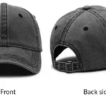 Yamaha Hat - Washed Cotton Adjustable Yamaha Racing Baseball Cap 4 Yamaha Hat Washed Cotton Cap Front Back View 07